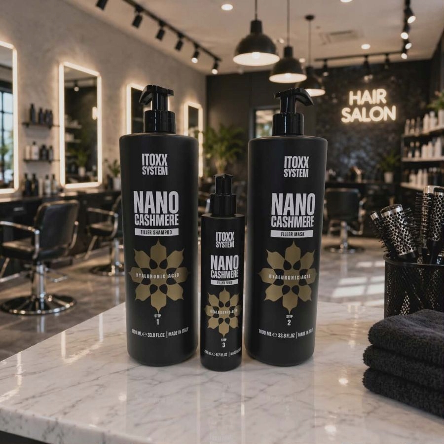 Odżywka Do Włosów Itoxx System Nano Kaszmir Fluid Regenerujący Połysk 1+1+1