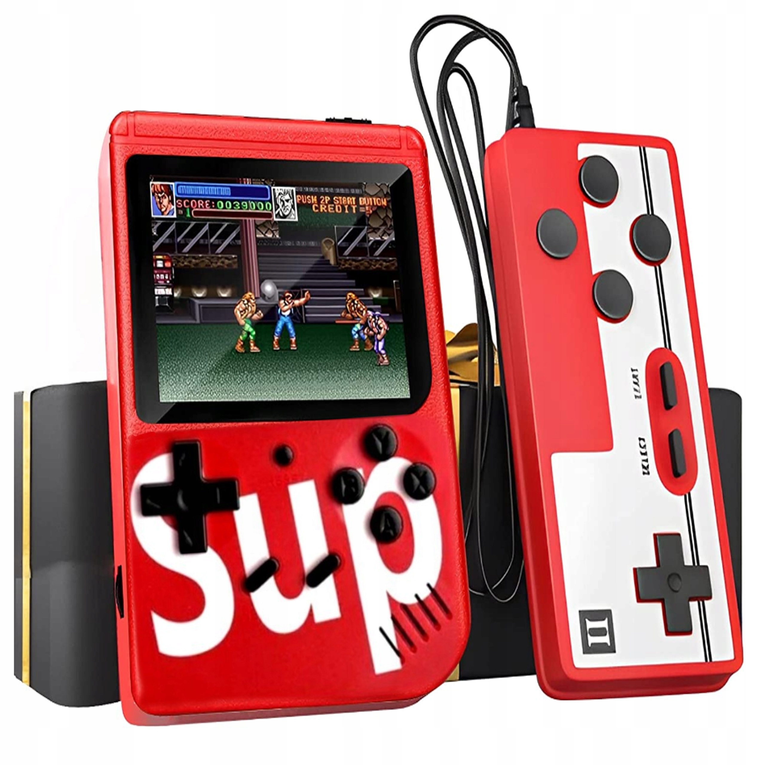 MINI KONSOLA RETRO 400 GIER GAMEBOY MARIO TV Gra TELEWIZYJNA + PAD