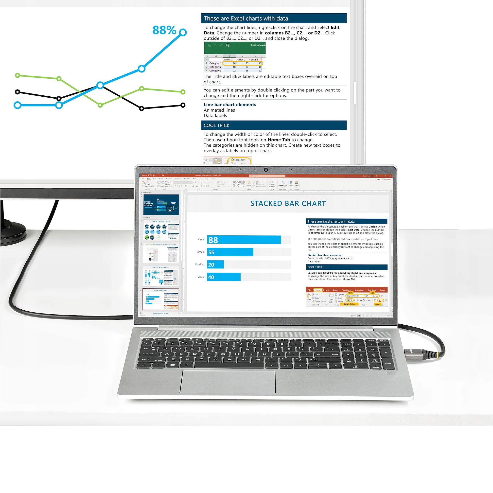 StarTech.com HDMM21V2M kabel HDMI 2 m HDMI Typu A Marka Inna