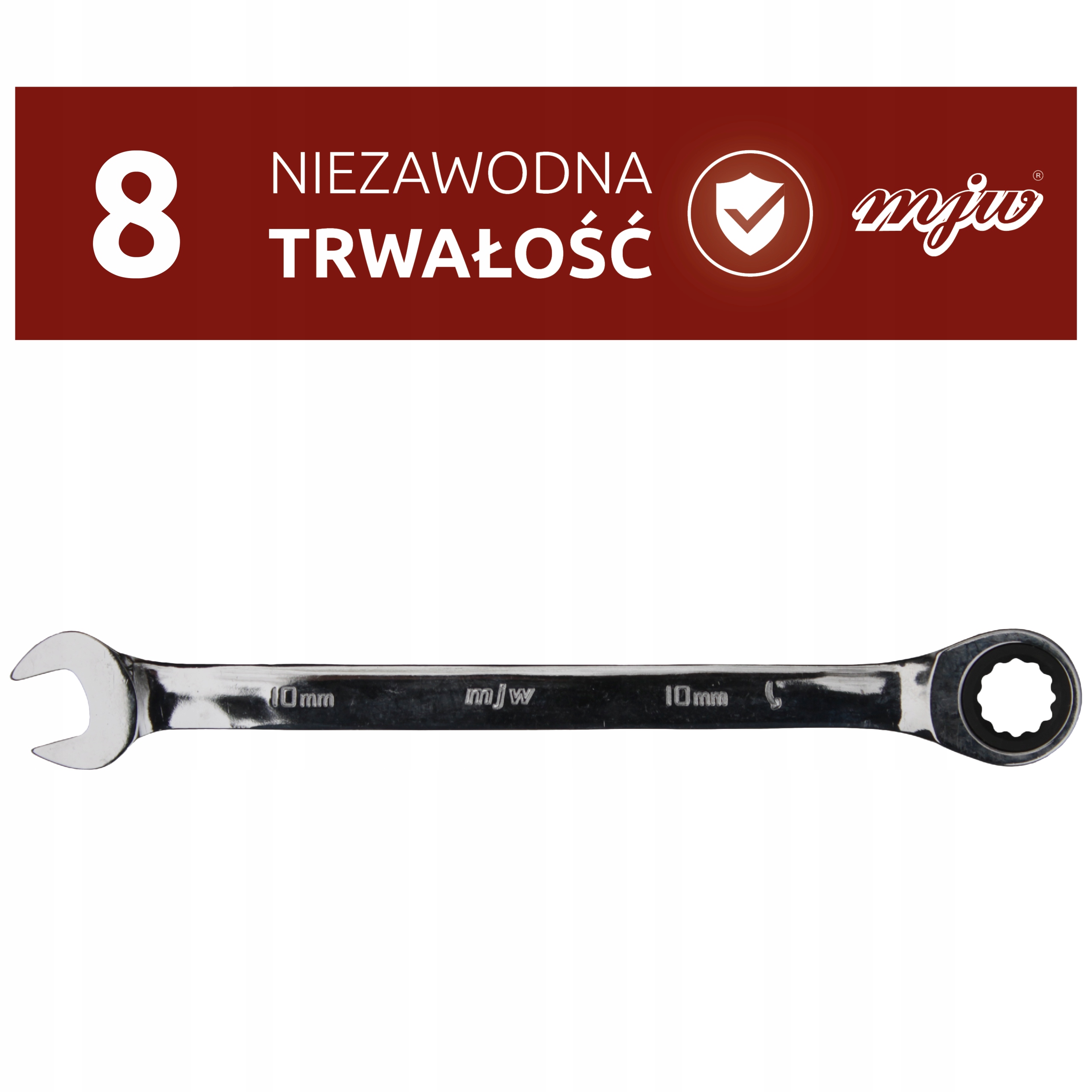 

Klucz płasko grzechotkowy 8 Mjw