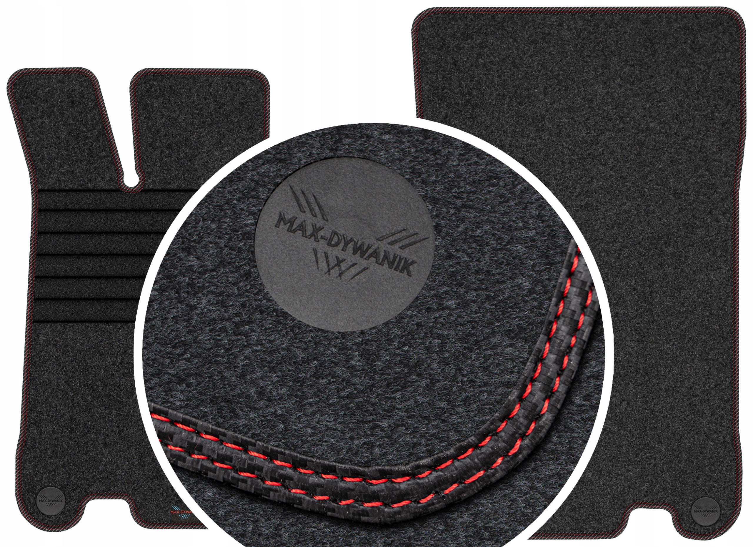 Mercedes Sl R230 Cp 2001-2005 Velurové koberce do auta