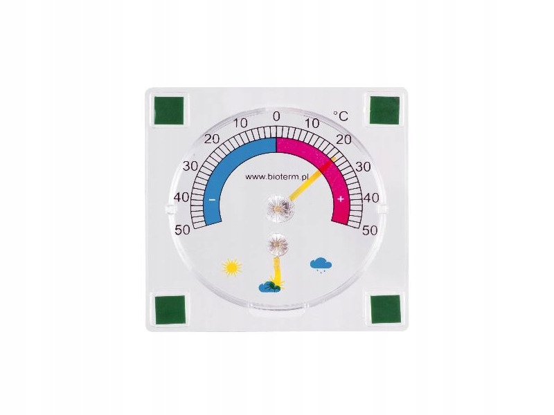 Termometr bimetaliczny 2MEASURE na zewnątrz