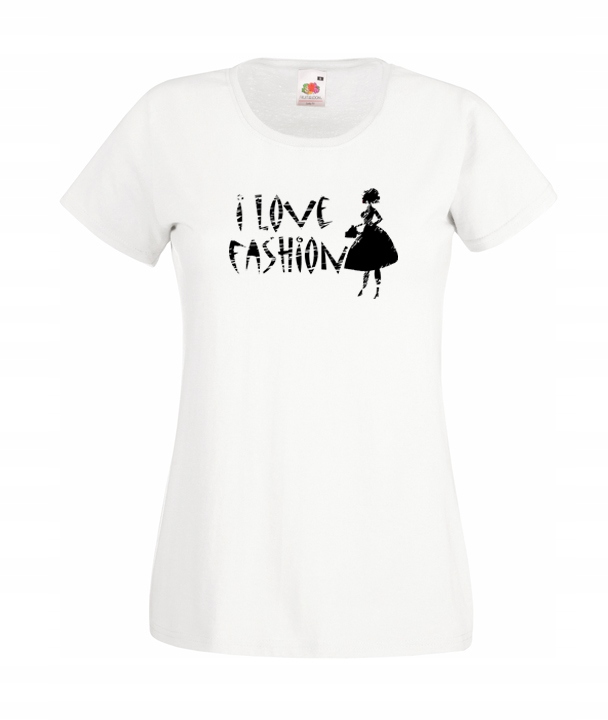 

XL Koszulka Damska Fashion I Love Kocham Mode