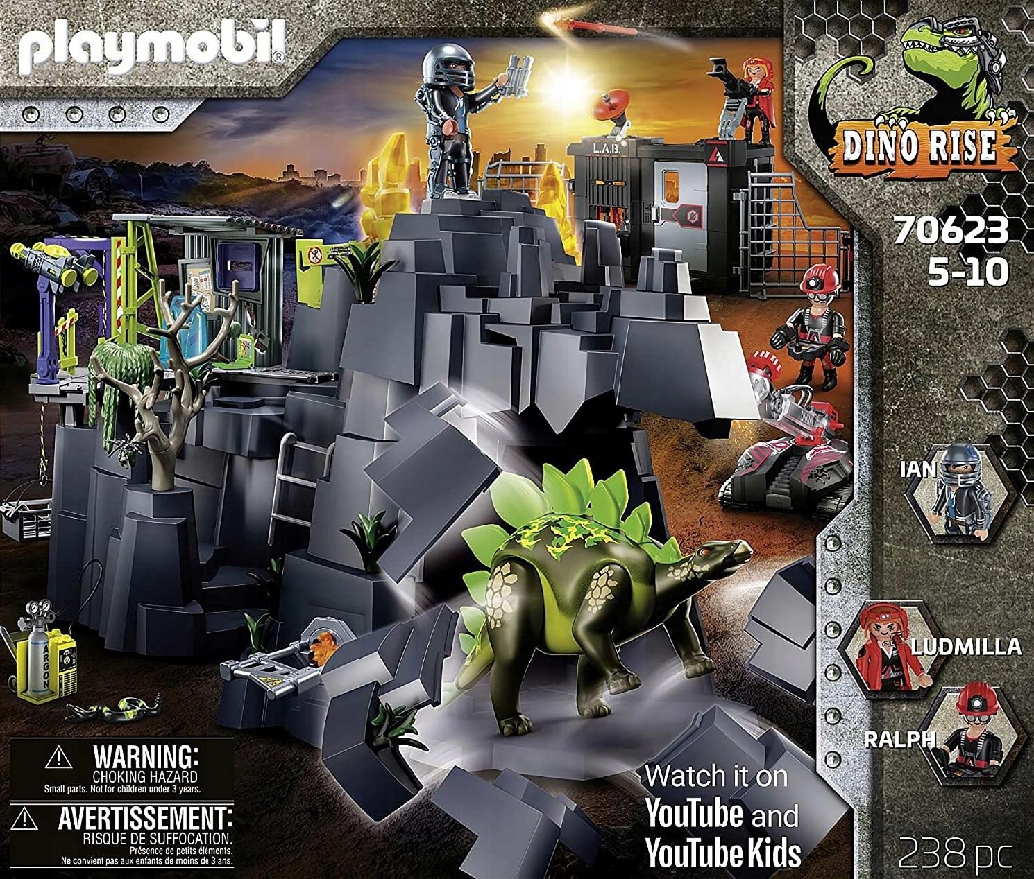 PLAYMOBIL 70623 DINO ROCK DINO RISE DINOZAURY Rodzaj zestaw