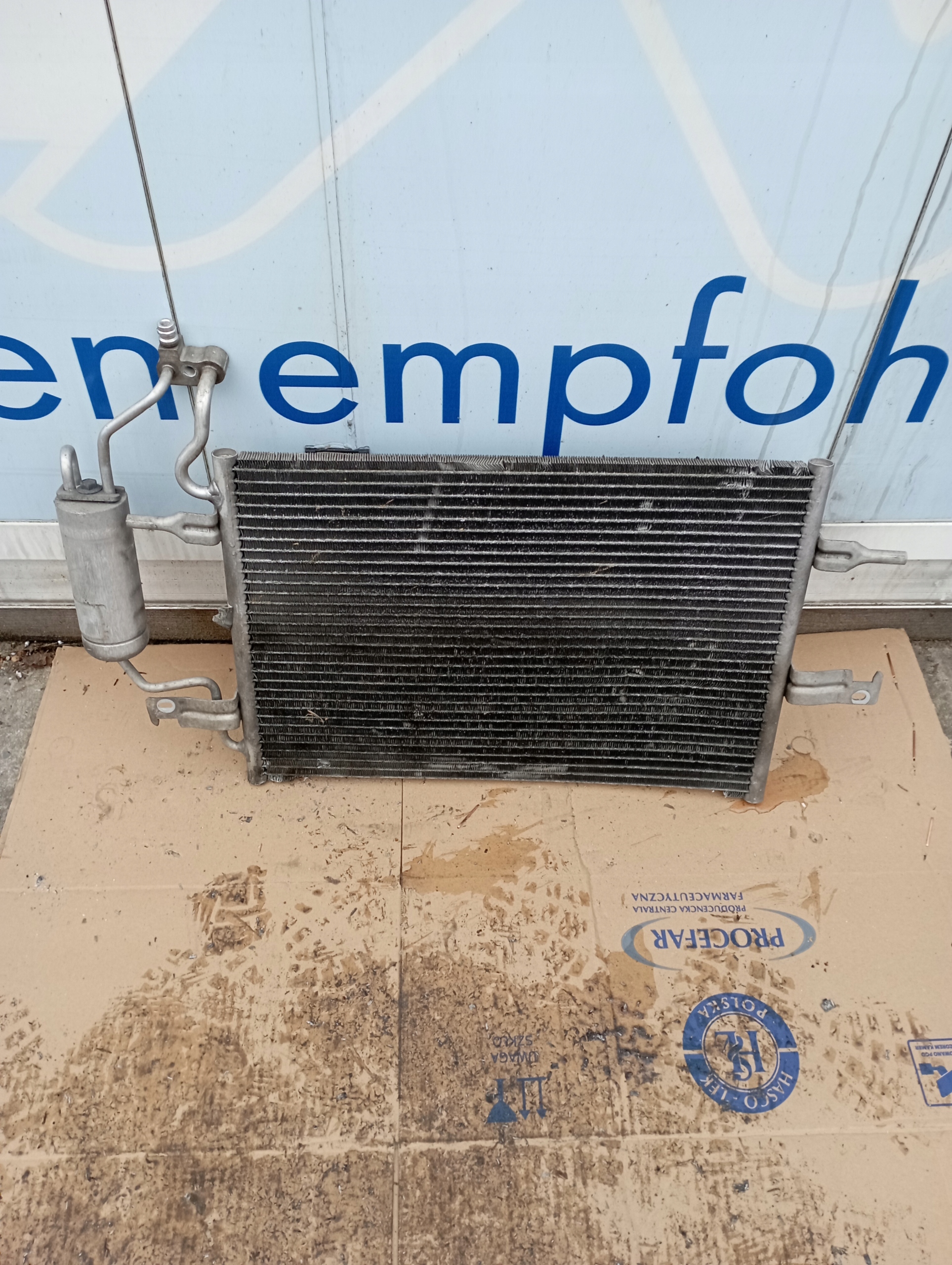 RADIATEUR CLIMATISATION OPEL MERIVA A 1.7