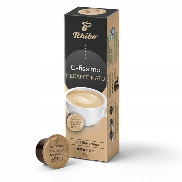 Tchibo Cafissimo Caffe Crema Entkoffeiniert 10x7g