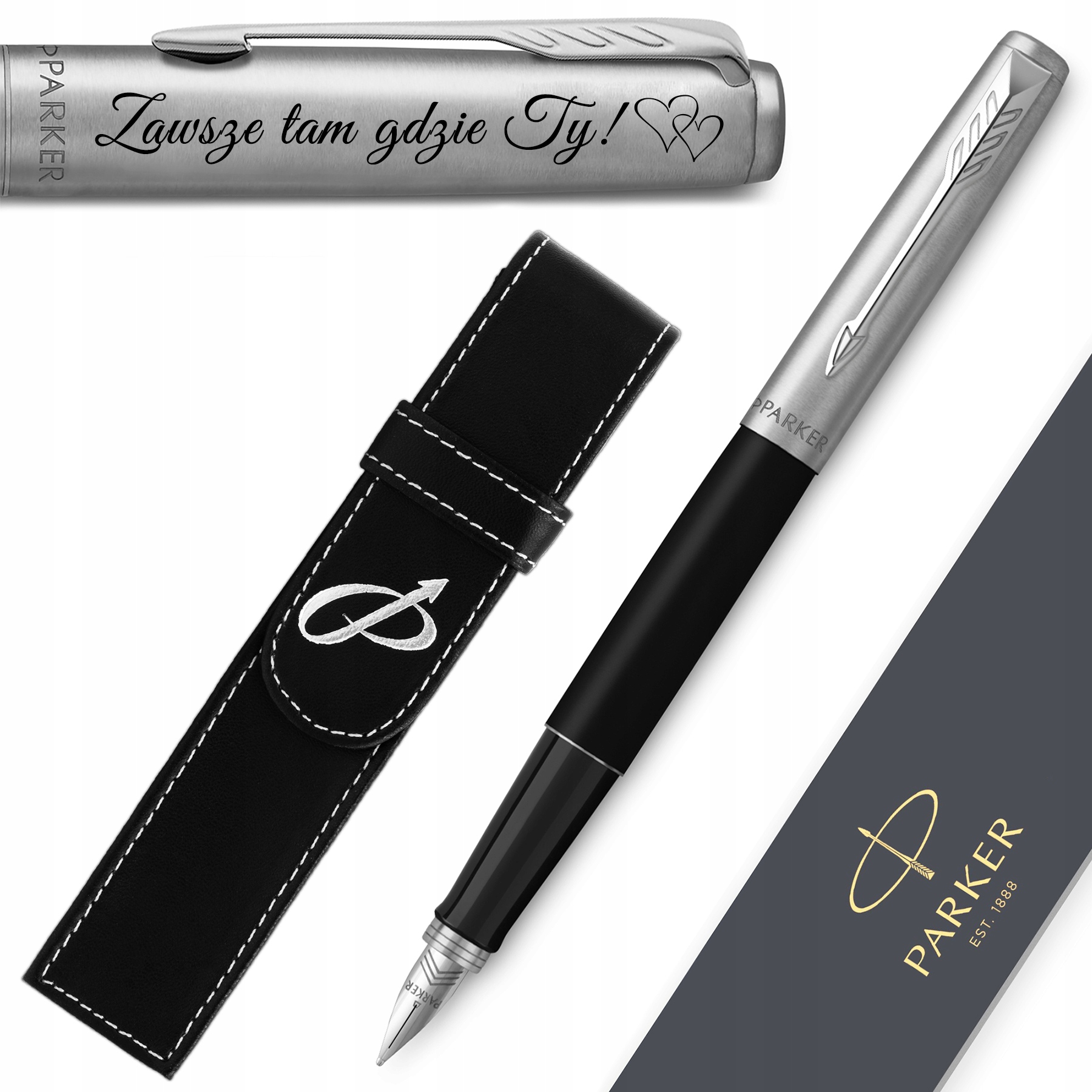 

Pióro wieczne Parker Jotter 60 Czarne Grawer Etui