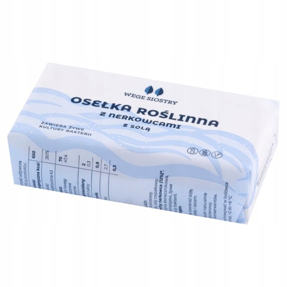 Levně Vege Sestry Rostlinný osel s kešu a solí