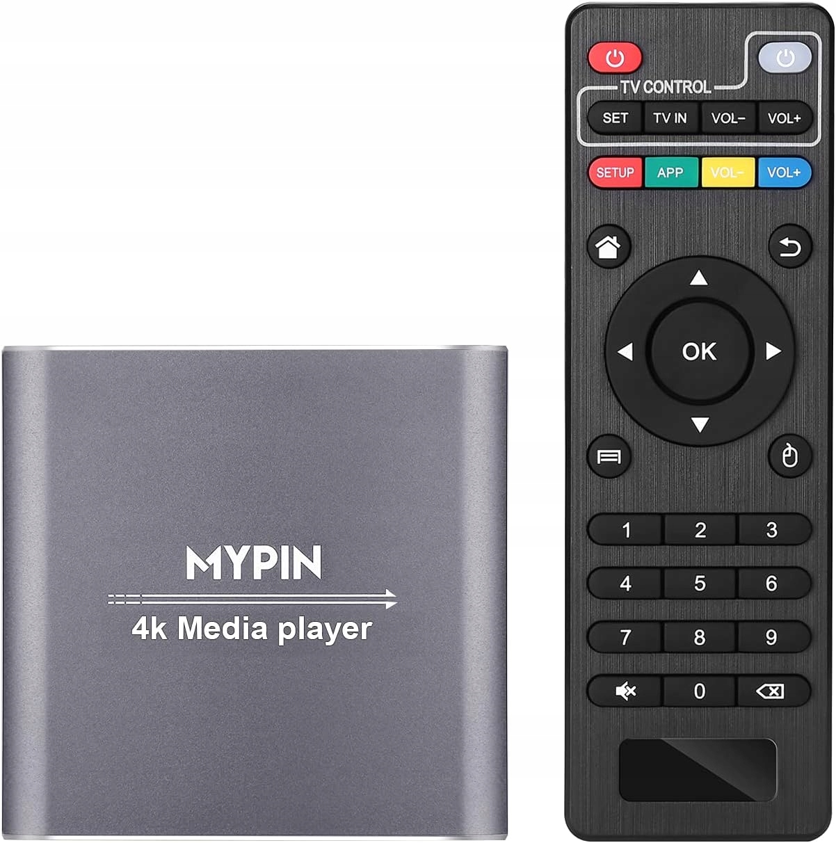 MYPIN Odtwarzacz multimedialny HDMI, 4K 30 Hz L996