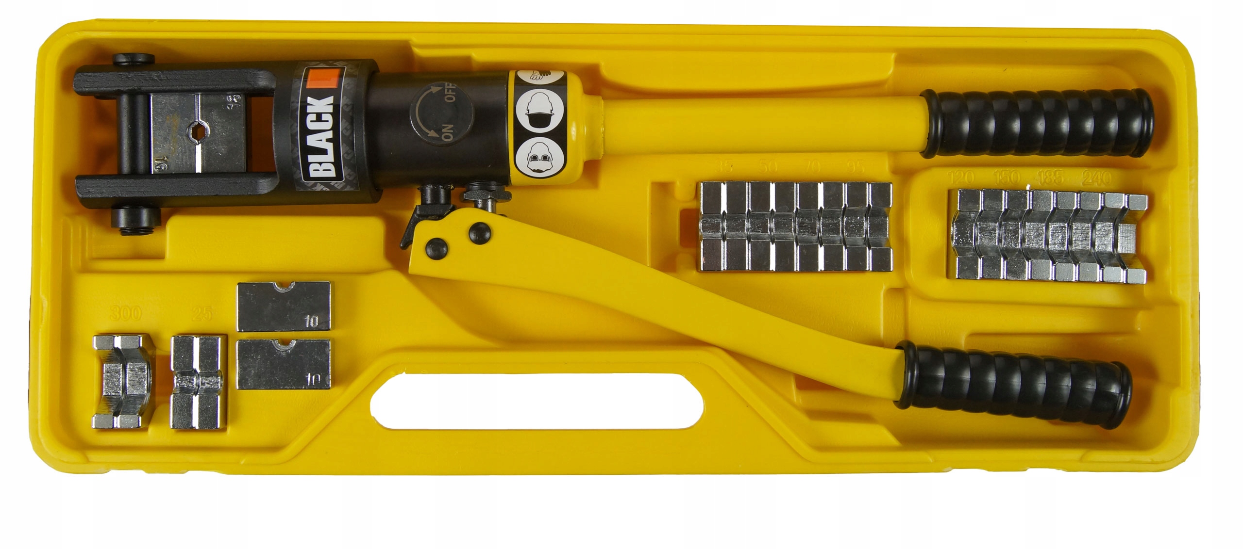 ZACISKARKA PRASKA DO KABLI 10-300 18T HYDRAULICZNA BLACK Marka Black