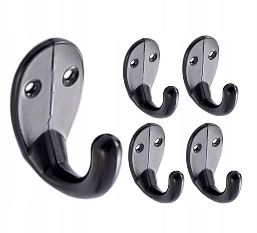 

Solidny 5 x Wieszak Meblowy na Ubrania Ścienny