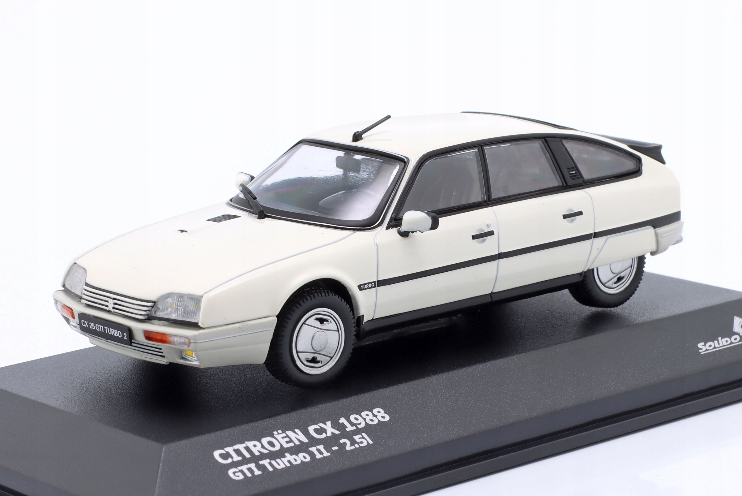 Citroen CX GTi Turbo II 2 2.5l 1988 White Solido 1:43 1/43 Model S4311703