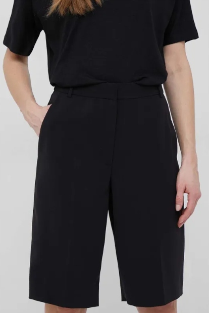 Calvin Klein Látkové šortky K20K205242 černé, elegantní, krásné vel. 44