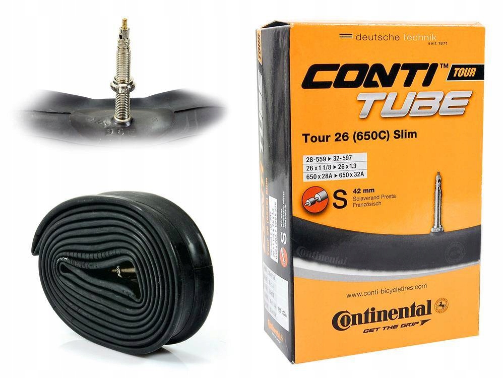 

Dętka Continental Tour Slim 26/27,5'' x 1,1-1,3''
