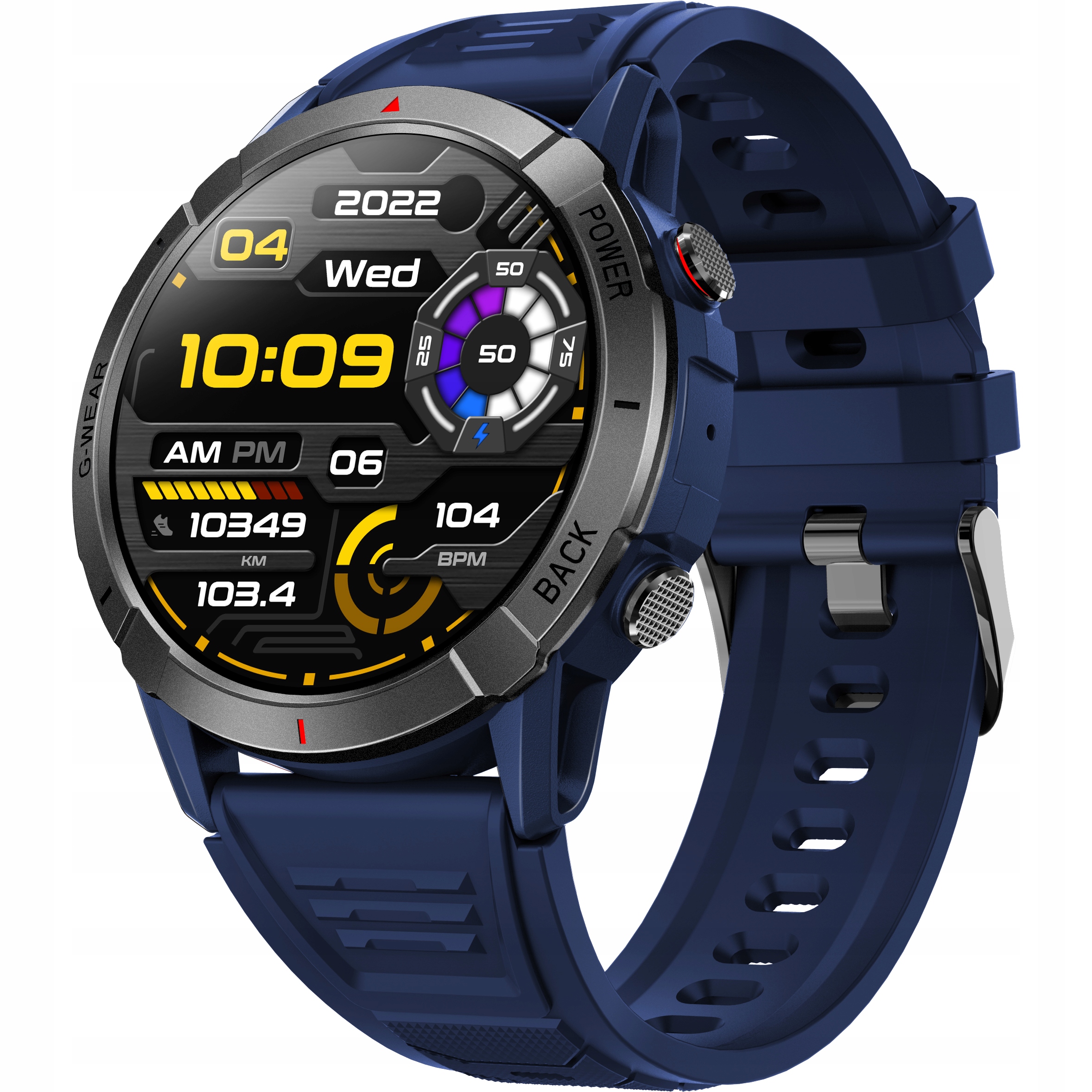 

Smartwatch Zegarek Amoled Rozmowy Ciśnienie Puls