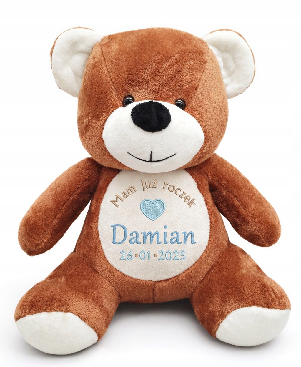 Medvídek Dárek k narozeninám Dárek Výšivka
