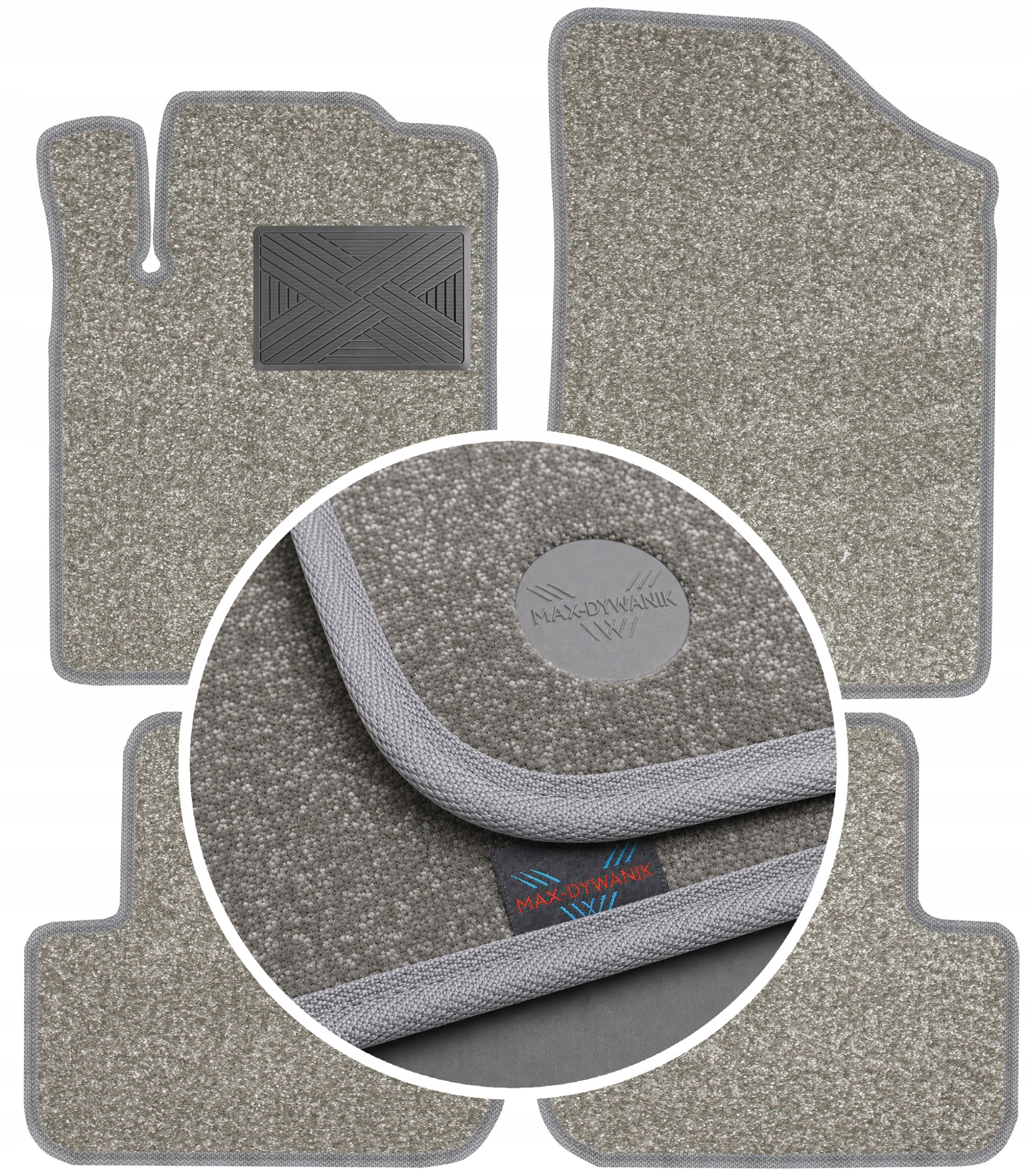 Citroen C3 I 2003-2009 Koberce do auta Perl-Line 12 mm