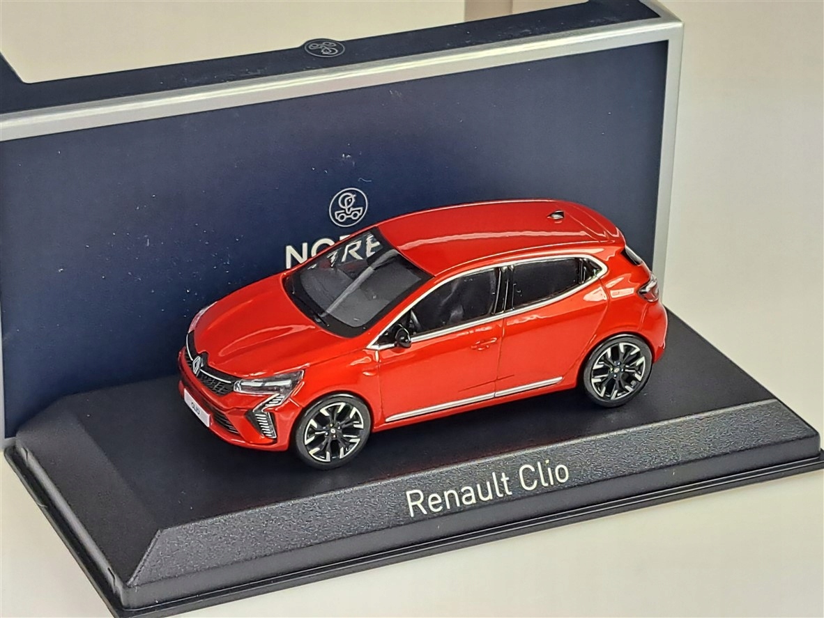 Norev Renault Clio 2024 Flame Red 1:43