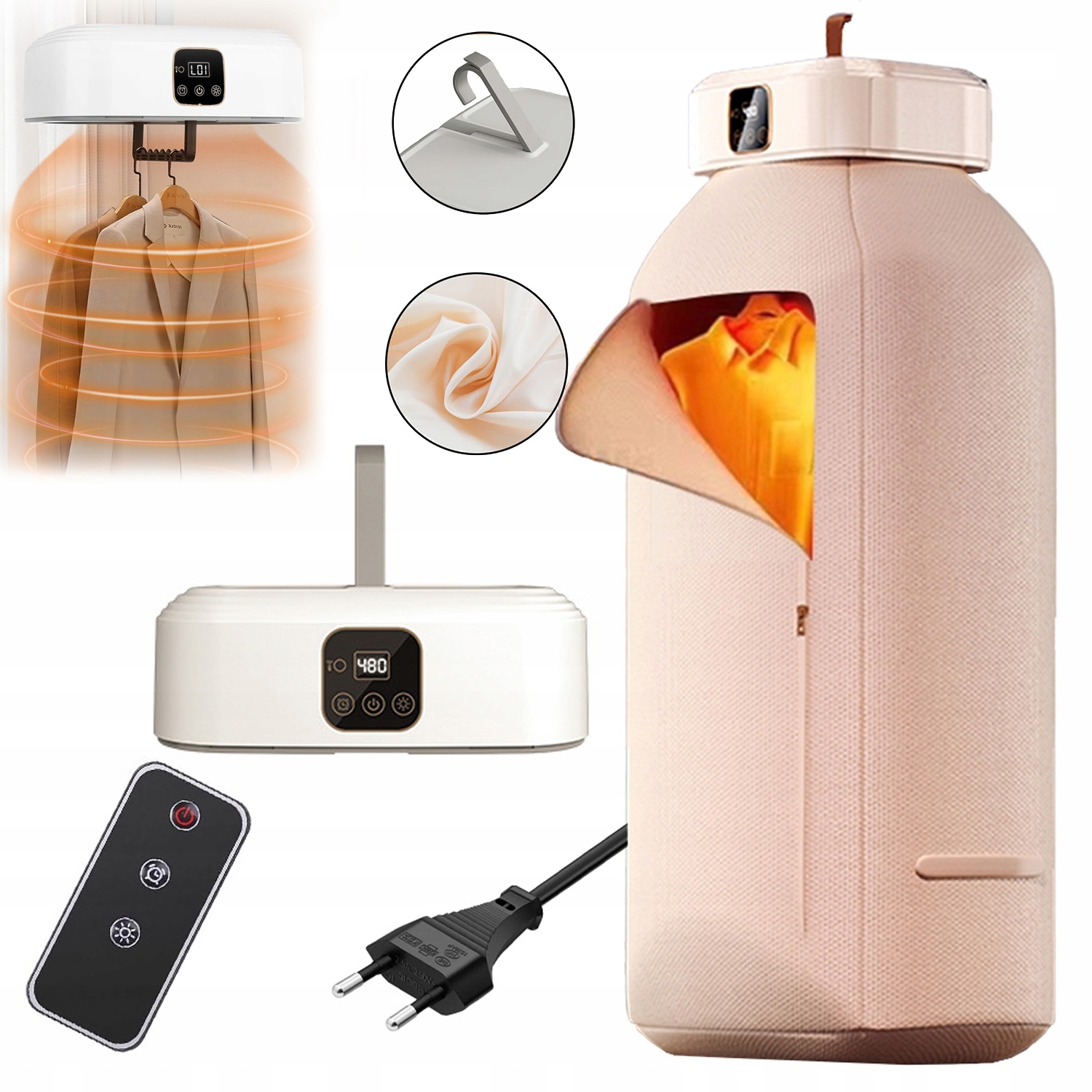 Levně Sušák 600 W S Dálkovým Ovládáním