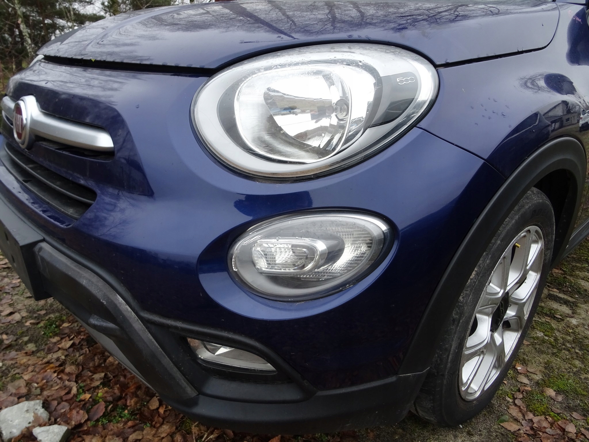 FIAT 500X bumper bonnet complete front 888 nice