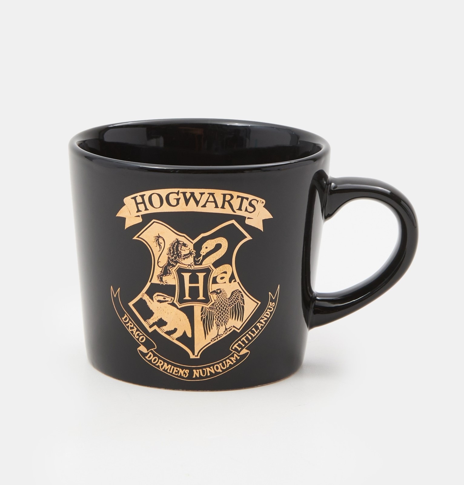 

Kubek Harry Potter 400ml Czarny Złoty Herb