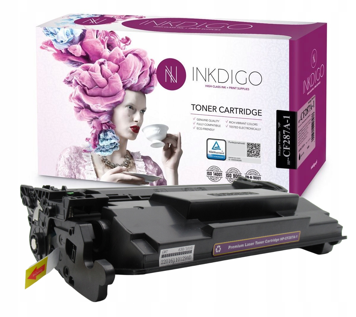 

Toner Zamienny CF287A do LaserJet M501 M506 M527