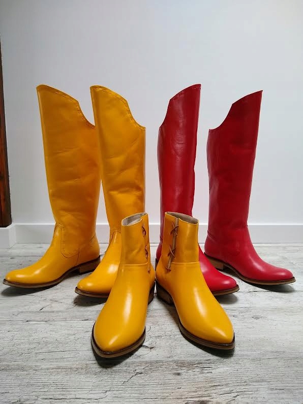 Buty Husarskie, Husarki, Husarza, Skóra Rozmiar 27