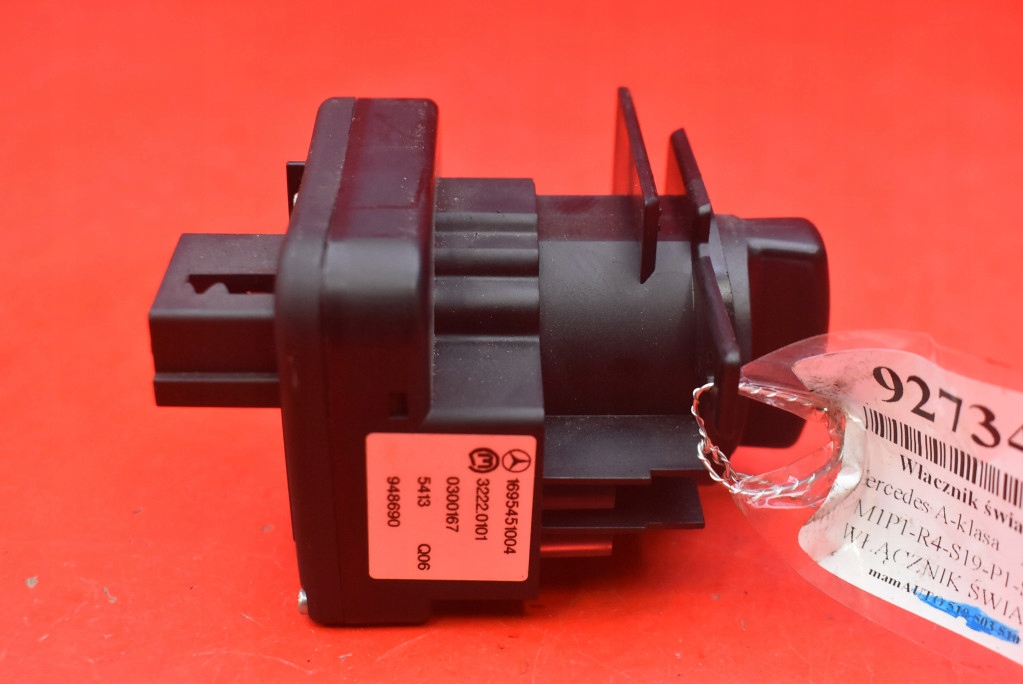 switch light switch A1695451004 MERCEDES A-KLASA W169 04-08