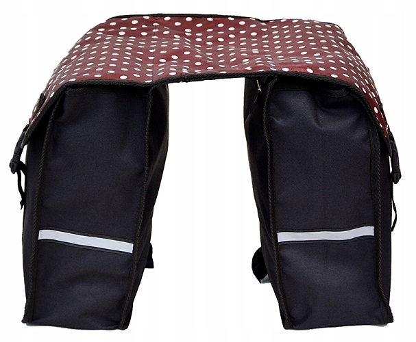 SAKWA NA BAGAŻNIK ROWEROWY, TORBA ROWEROWA 2x15L Marka Ozier