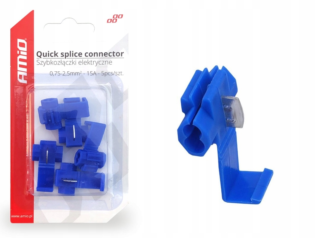 

Szybkozłączki elektryczne 0,75-2,5mm2 15A 5szt