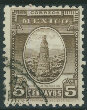 Mexico 5 cts. - Wieża , zabytki