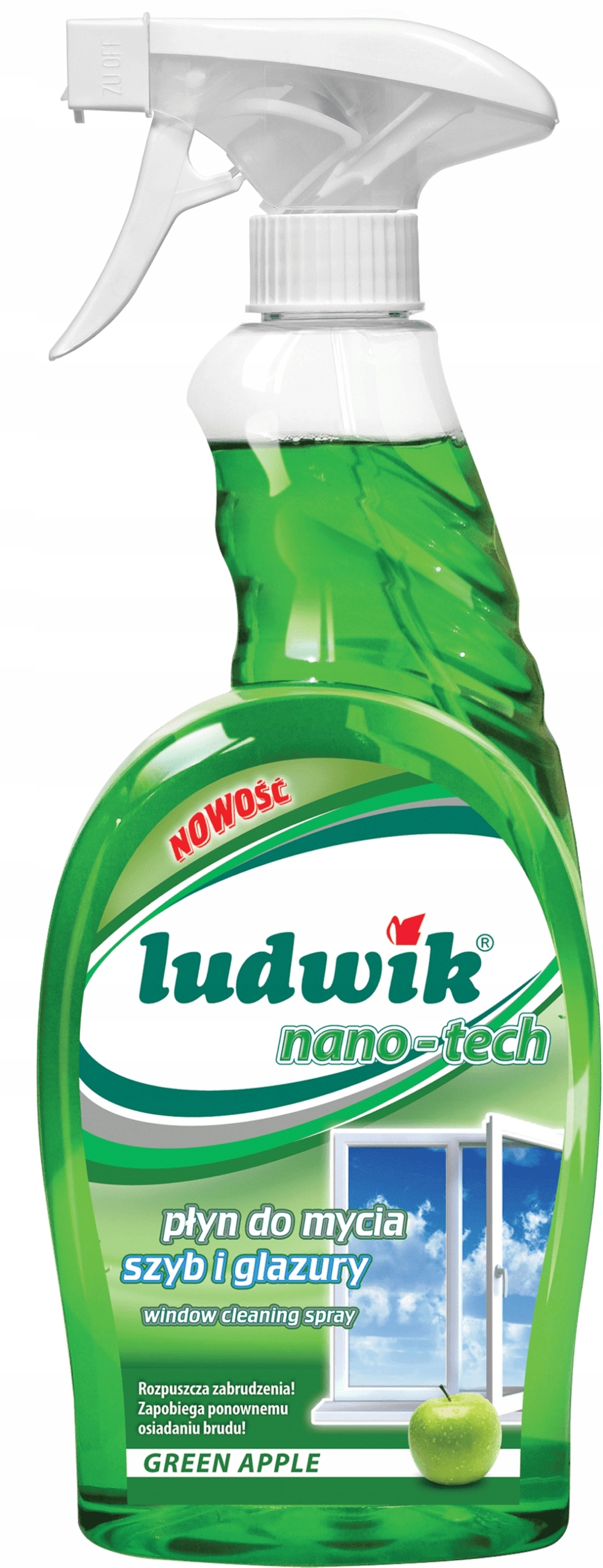 

Ludwik Płyn Do Mycia Szyb Glazur Green Apple 750ML