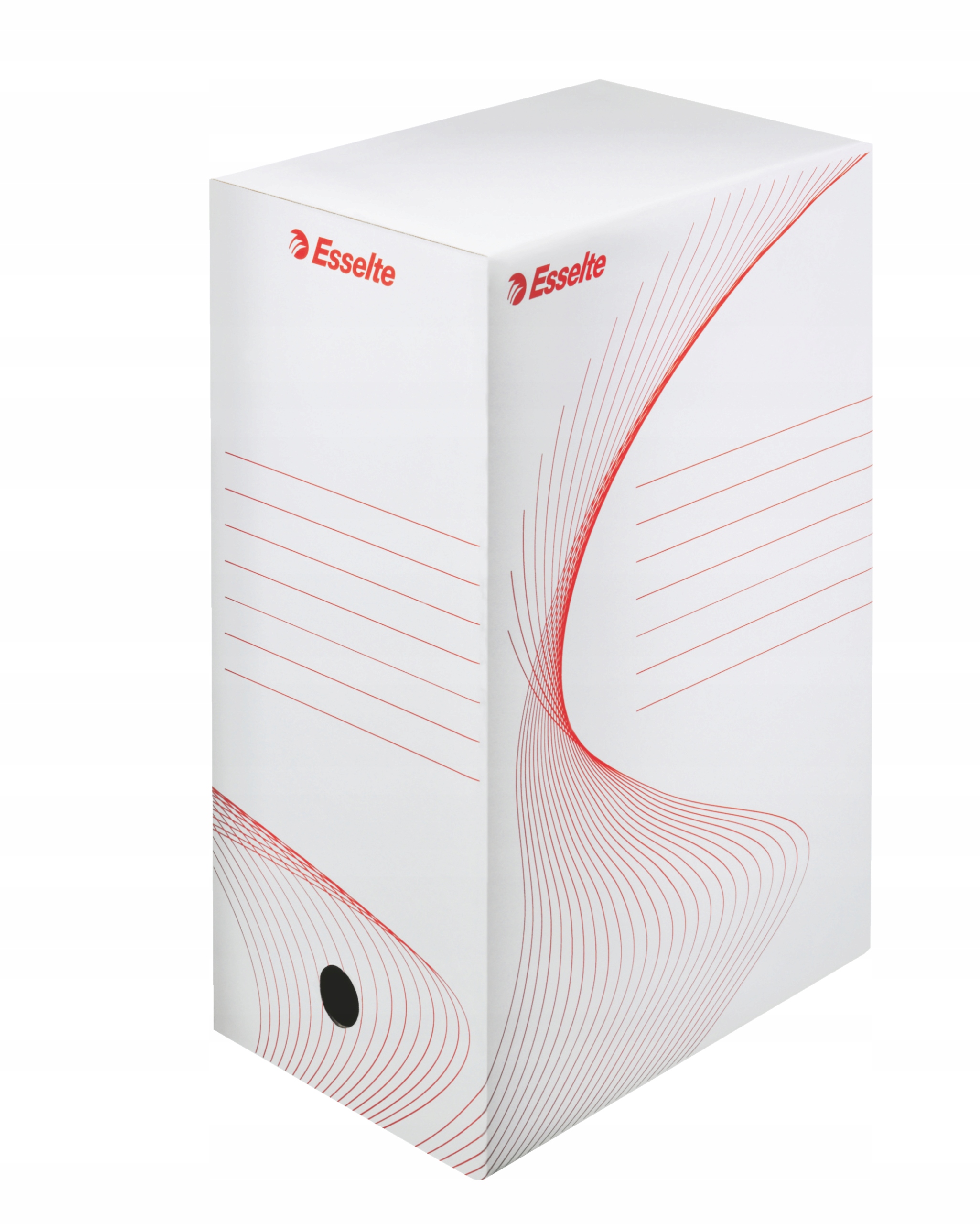 

Pudełko archiwizacyjne Esselte 150mm 15cm białe