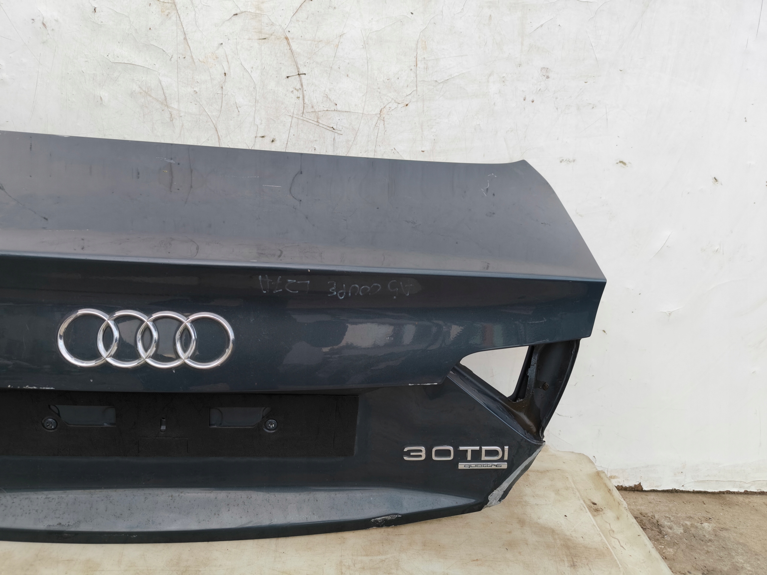 boot doors rear part AUDI A5 8T COUPE LZ7H 2008-2011