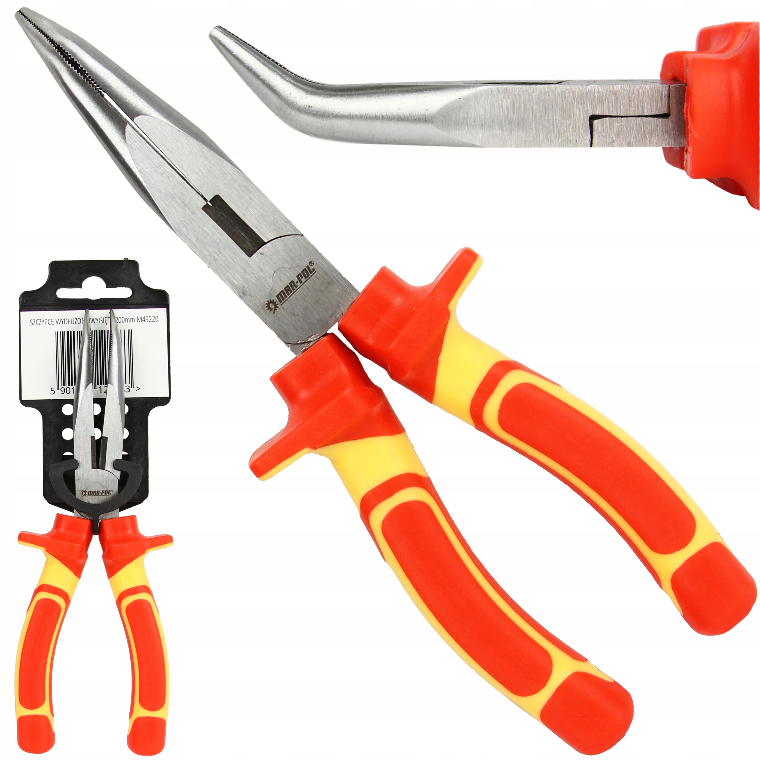 SZCZYPCE ELEKTRYCZNE 1000V DLA ELEKTRYKA wygięte