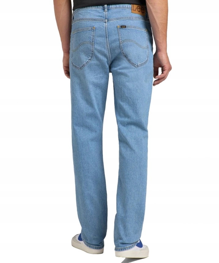 Męskie spodnie jeansowe luźne Lee West MID Alton L70WOWVI 32/32