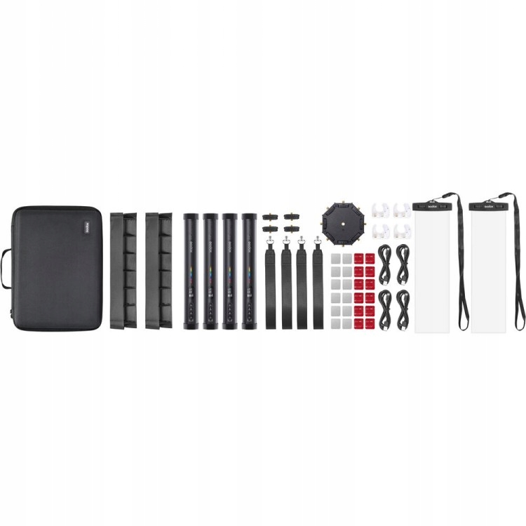 Godox TL30 KIT2 – sada, 4x Led světelná trubice