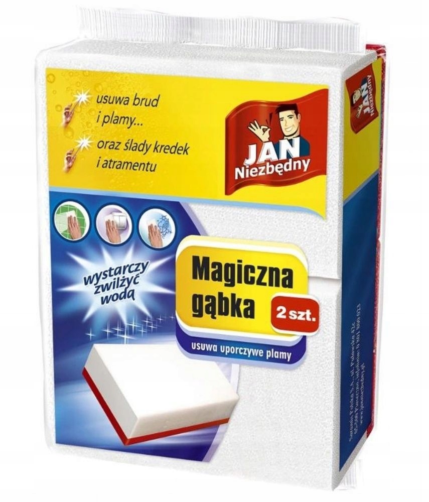 

Jan Niezbędny magiczna gąbka 2 sztuki