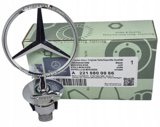 MERCEDES CELOWNIK GWIAZDA W222 W204 W211 W212 W221