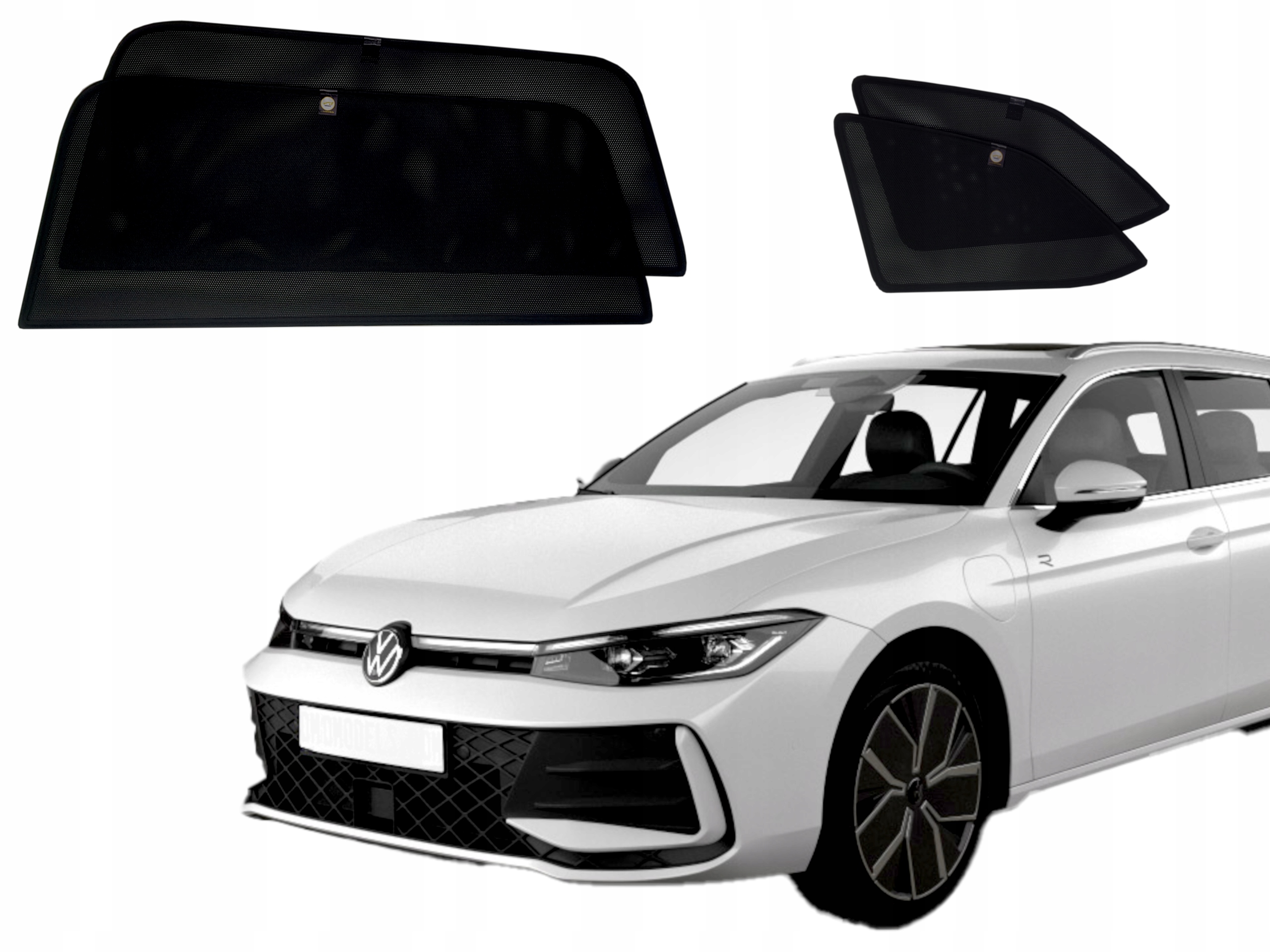 Záclonky, rolety a sluneční clony pro Volkswagen Passat B9 kombi 2024