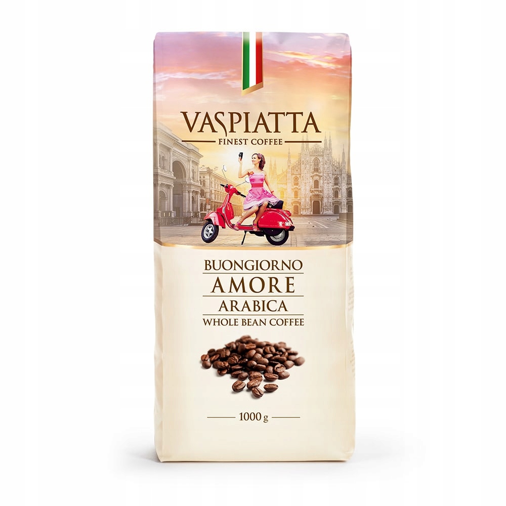 Levně Káva Vaspiatta Buongiorno Amore zrnková 1 kg
