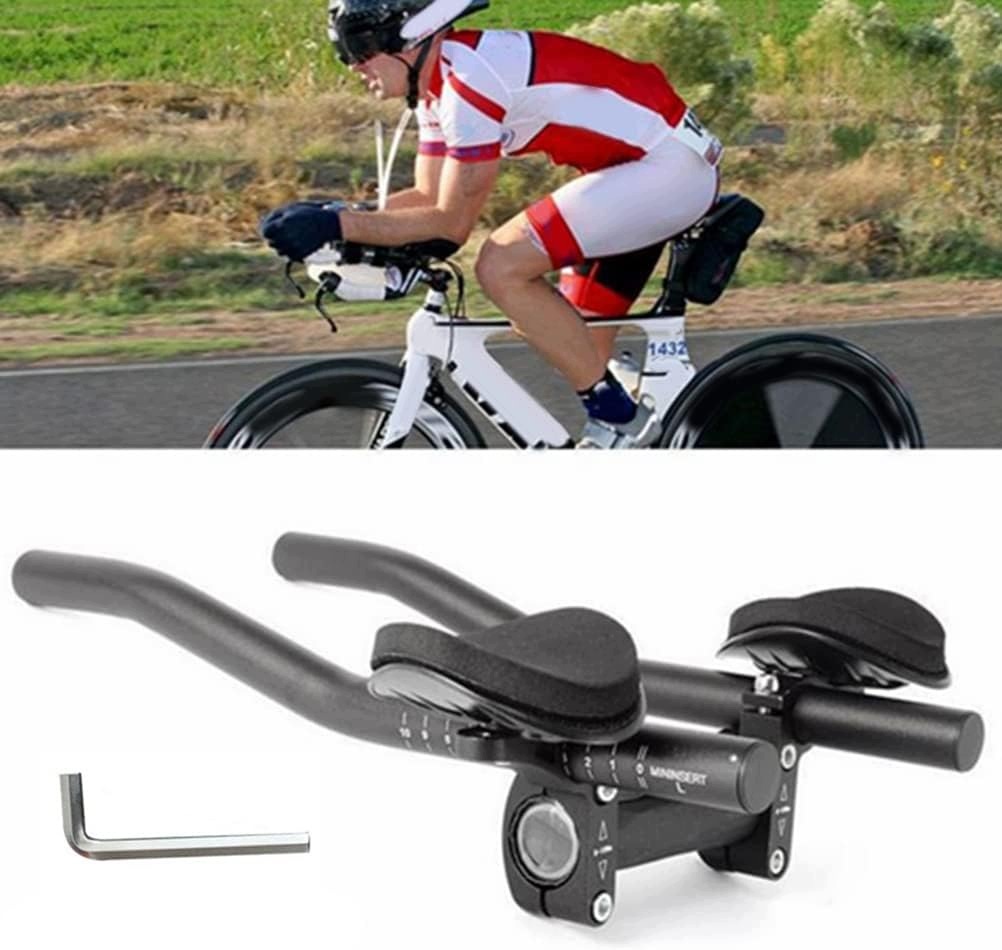 Kierownica Rowerowa Tt Ergonomiczna Regulowana z Gąbką do Mtb i Szosy