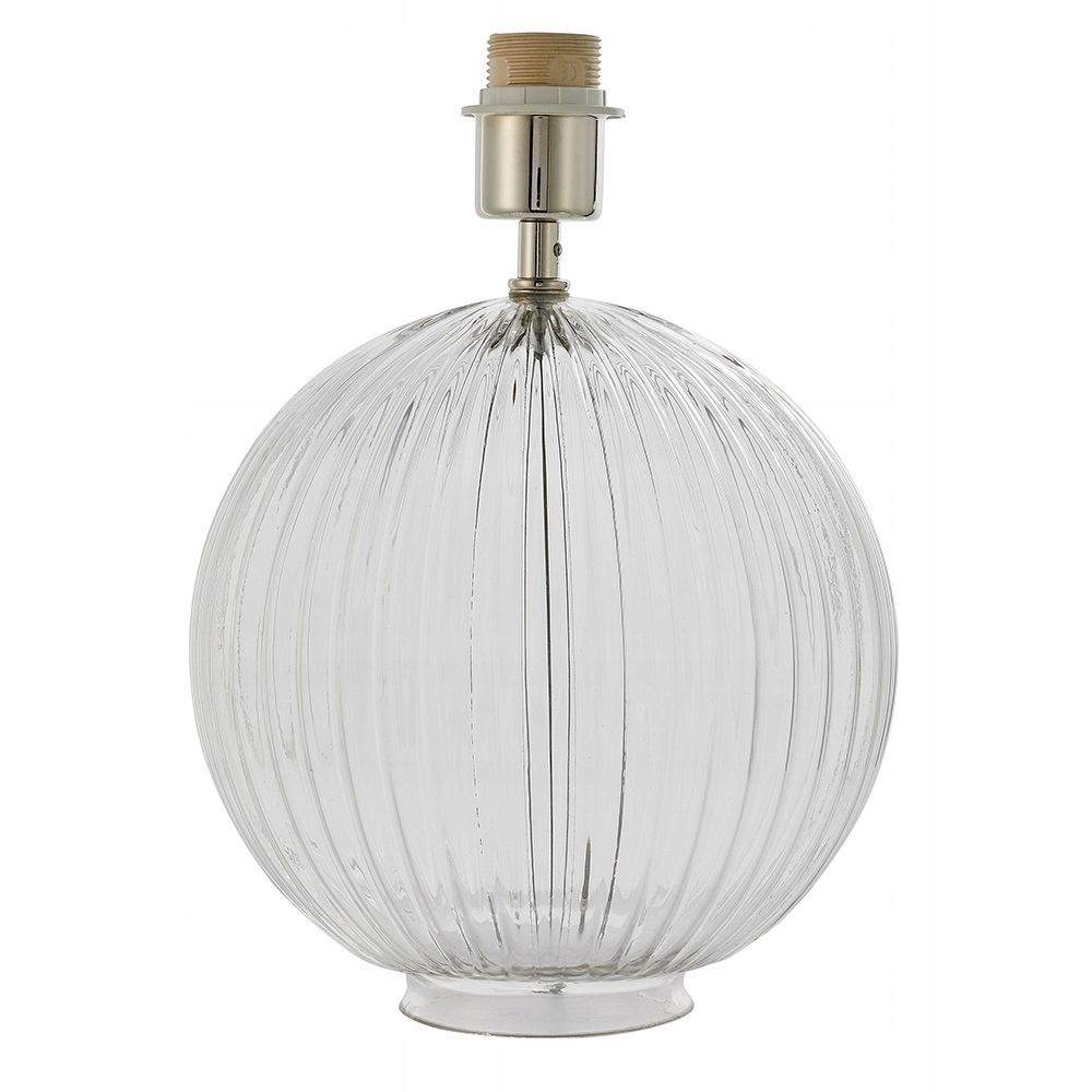 Endon Jemma Stolová lampa Sklenená niklová guľa 1xE27 10W IP20