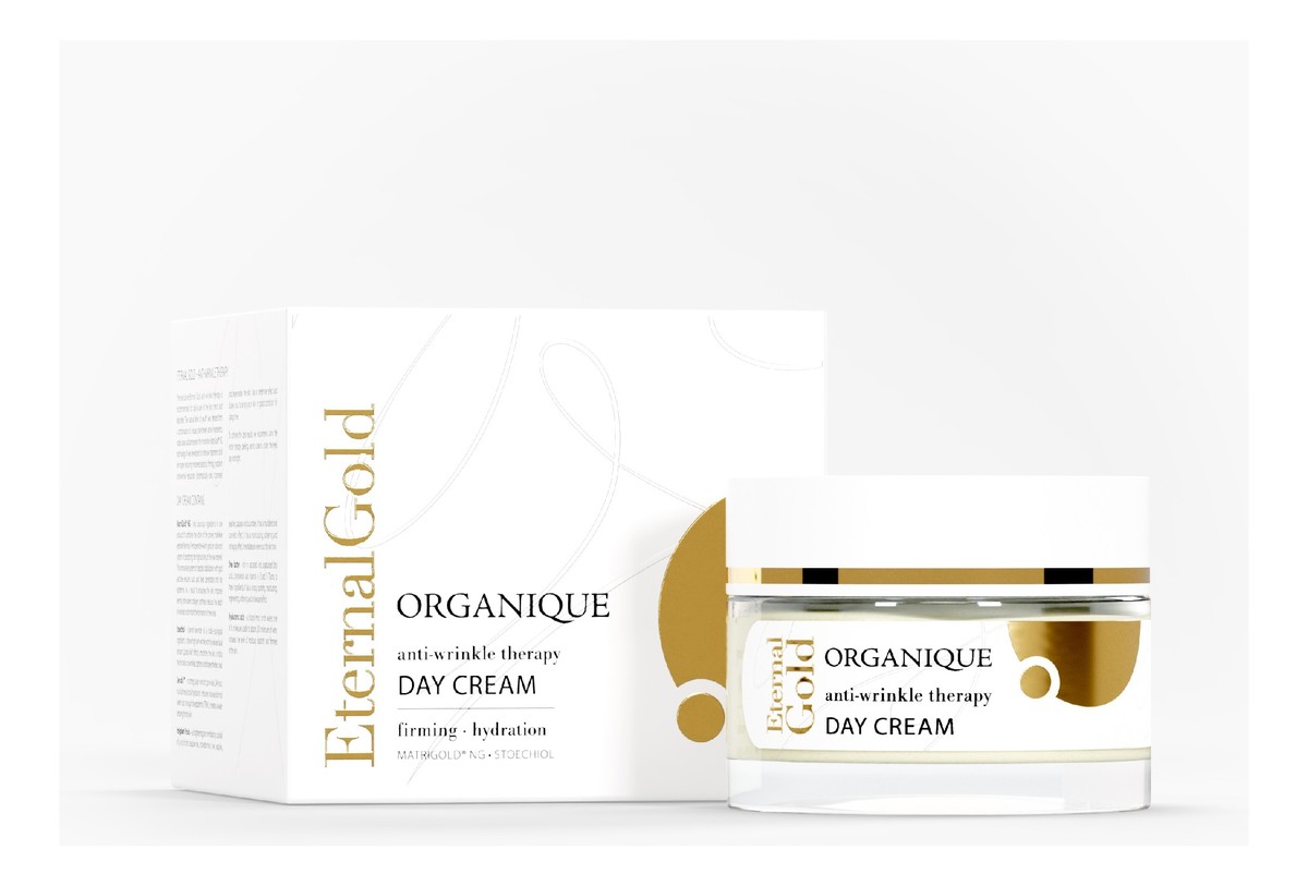 Organique Eternal gold denní krém proti vráskám 50 ml
