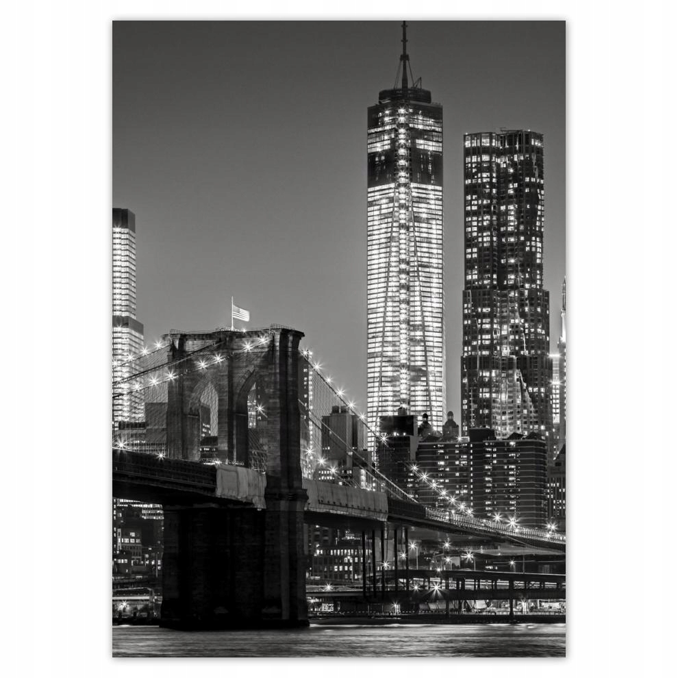 

Plakaty 50x70 New York Manhattan most
