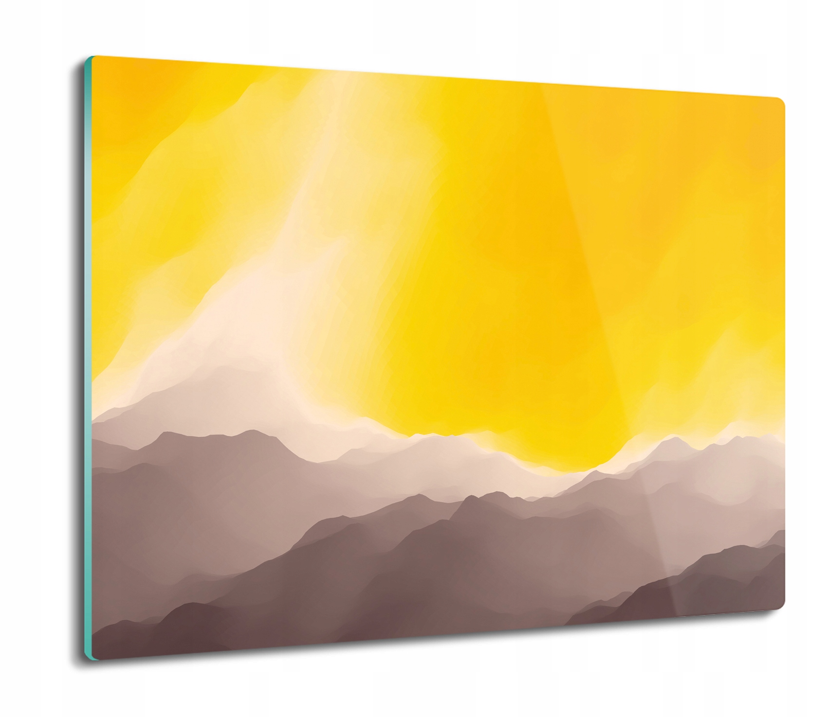 

Ornament kwiat wzór 60x52 deska szklana podkładka