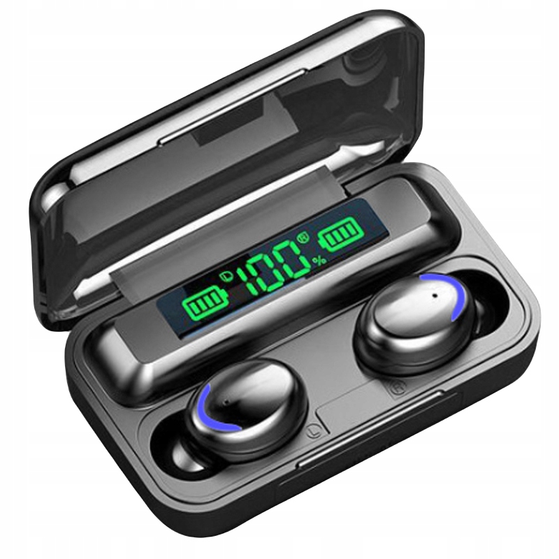 

Słuchawki Bezprzewodowe + Powerbank Led Rozmowy