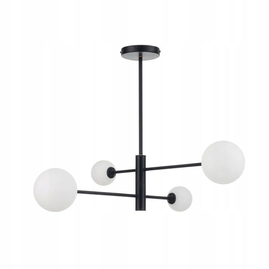Żyrandol Dorado 4 lampa wisząca czarna LP-002/4P B