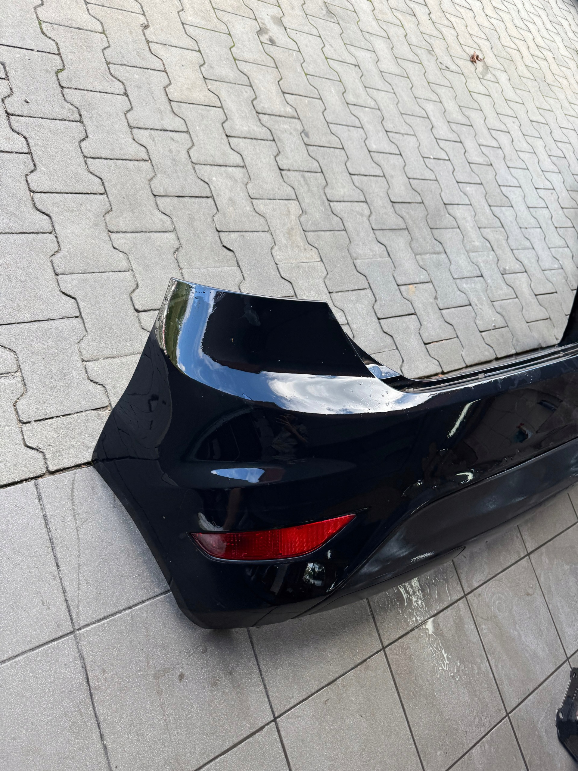 bumper rear rear part Ford Fiesta MK7 3D 9D