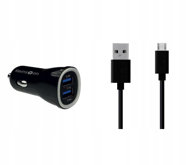 

Ładowarka samochodowa Reinston ELSA06 2x Usb 2.4A